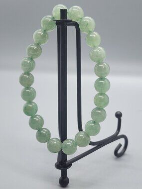 2/$15 Green Jade Spiritual Gemstone Bracelet
